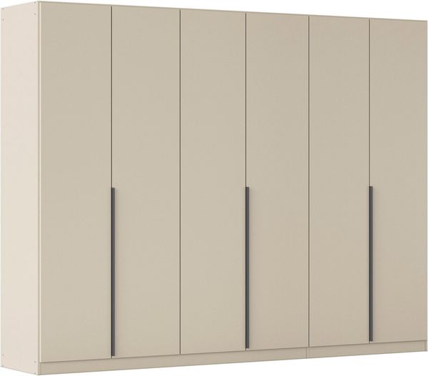 rauch Drehtürenschrank Kleiderschrank Schrank Garderobe AGORDO mit Dekor- oder Hochglanzfront (in zwei Griff-Farben) durchdachte Innenausstattung, in 6 Breiten und 2 Höhen MADE IN GERMANY