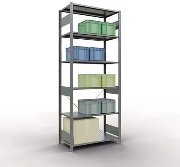 Schulte Regal MULTIplus150 12751 Grund 2.500x1.000x500mm 6 Böden verzi