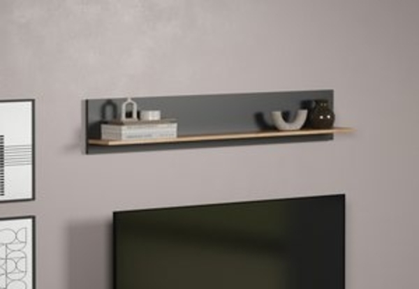 INOSIGN Wandboard Estepona, 1-tlg, großzügige Bücherleiste mit den Maßen (B/T/H) 150/18/25 cm Bild 6