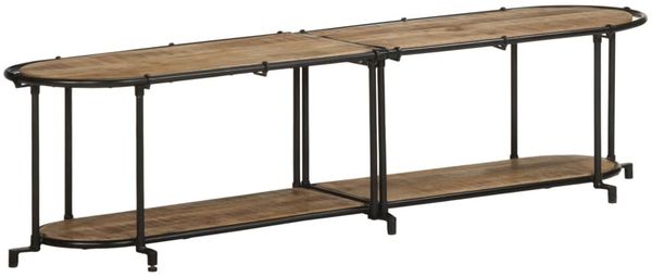 vidaXL TV-Regal 160x42x40 cm Raues Mangoholz 4013491