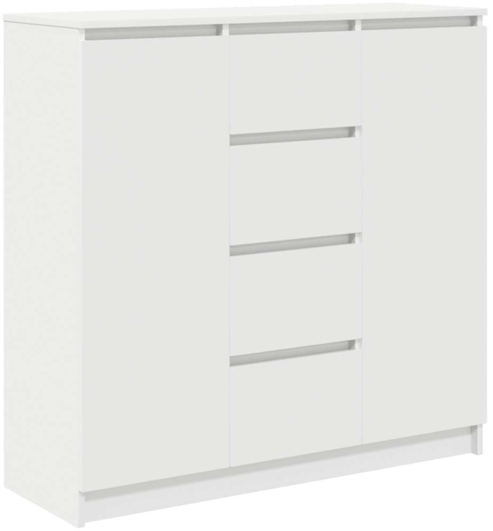 vidaXL Sideboard mit Schubladen Weiß 100,5x35x98,5 cm Holzwerkstoff 3328453