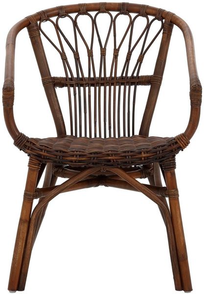 loft24 Rattanstuhl Kello (Set, 2 St), Rattangeflecht im maritimen Stil