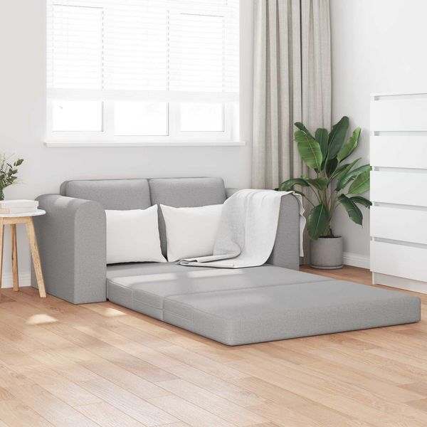 vidaXL Schlafsofa Wolkengrau 148 x 71 x 83 cm Stoff 4106682