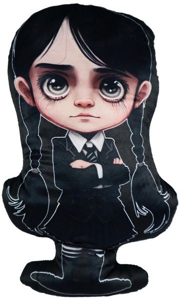Wednesday Dekokissen Wednesday Adams 3D mini Kissen Dekokissen 30x20x5 cm