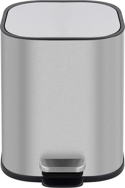 OTTO home Mülleimer Keenna, Soft Close, mit verstecktem Griff, Treteimer für Küche oder Bad, Abfalleimer mit Deckel
