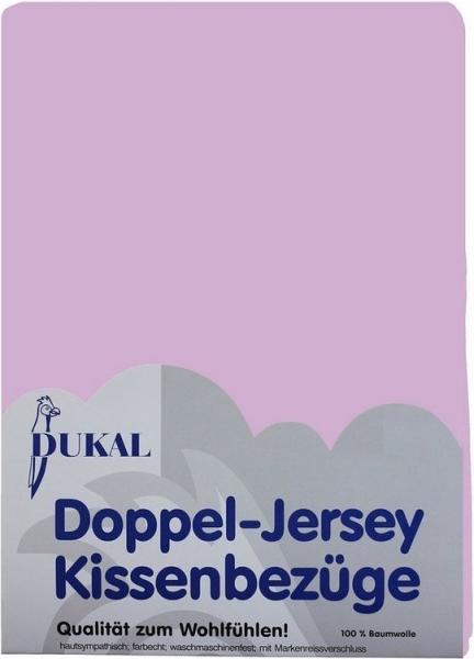 DUKAL Kissenbezüge aus hochwertigem Doppel-Jersey, 100% Baumwolle, (1 Stück), 40x40 cm, mit Reißverschluss, Made in Germany Bild 1