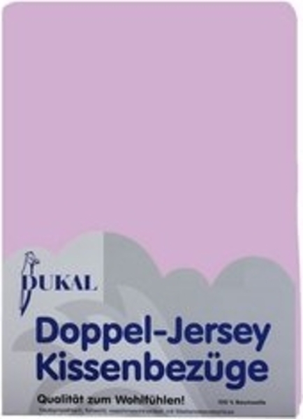DUKAL Kissenbezüge aus hochwertigem Doppel-Jersey, 100% Baumwolle, (1 Stück), 40x40 cm, mit Reißverschluss, Made in Germany Bild 4