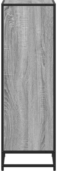 vidaXL Bücherregal Grau Sonoma 40x35x107,5 cm Holzwerkstoff 849112 Bild 5