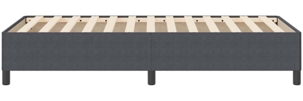 vidaXL Bettgestell Dunkelgrau 80 x 200 cm Cordstoff 42006938 Bild 4
