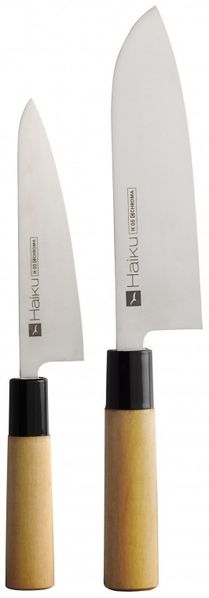 Chroma Haiku Messerset: Santoku + kleines Kochmesser