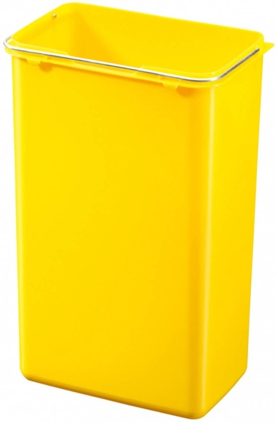 Hailo Inneneimer 9l aus Kunststoff gelb für Trento, Öko, Öko Plus