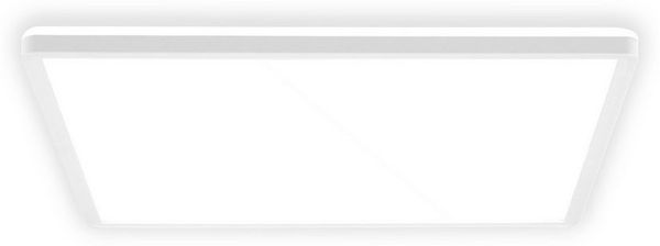 B.K.Licht LED Panel SHALLOW, LED fest integriert, Neutralweiß, 24x24x3 cm, Badlampe, Badezimmer, Küche, Wohnzimmer