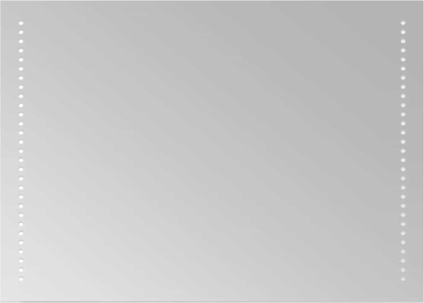 vidaXL LED-Badspiegel 70x50 cm 151727