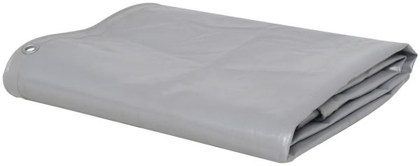 vidaXL Abdeckplane 650 g/m² 2,5 x 3,5 m, grau