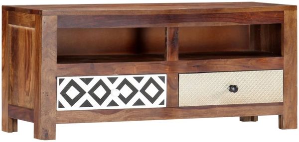 vidaXL TV-Schrank 90x30x40 cm Massivholz Akazie 247734