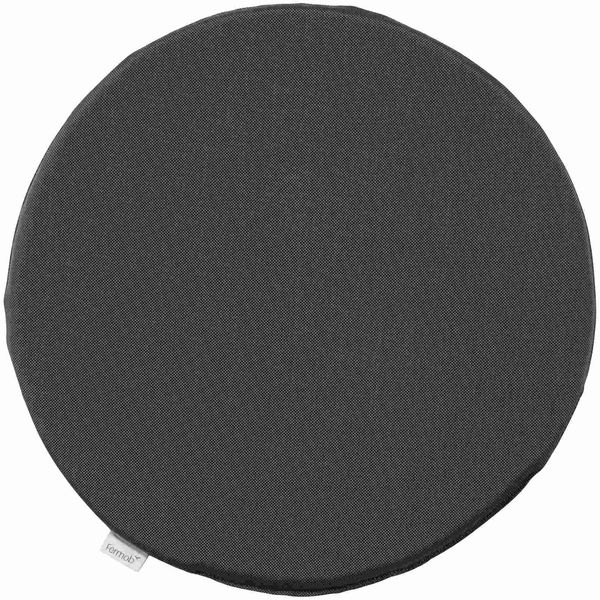 Basics Outdoor-Sitzkissen Ø39 Nachtgrau