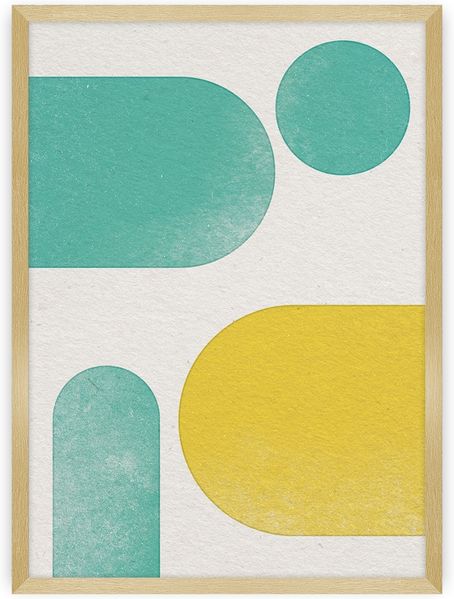 Dekoria Poster Abstract Shapes I