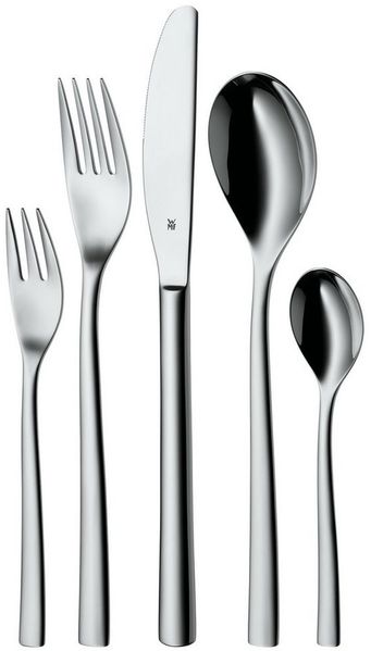 WMF 'Palermo' Besteck-Set, 30-tlg., Edelstahl silber