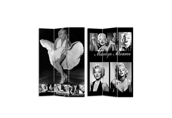 HTI-Line Paravent Paravent Marilyn (Stück, 1 St, 1 Paravent), Raumteiler Sichtschutz Trennwand