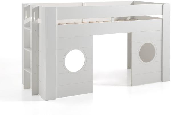 Vipack 'Freya' Halbhochbett 90x200 cm weiß Bild 6