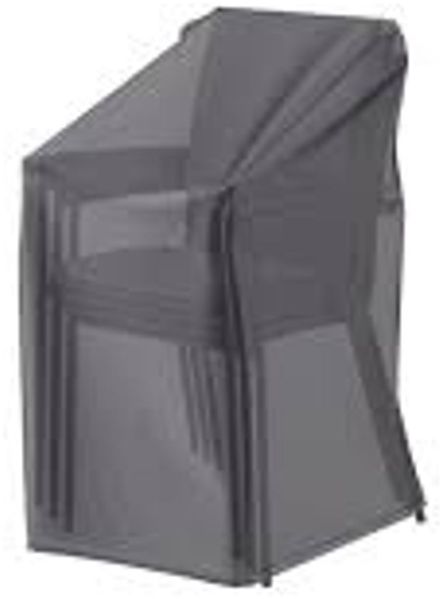 AeroCover Schutzhülle für Stapelsessel Stapelstühle 67x67xH80/110 cm Schutzhaube Sesselabdeckung