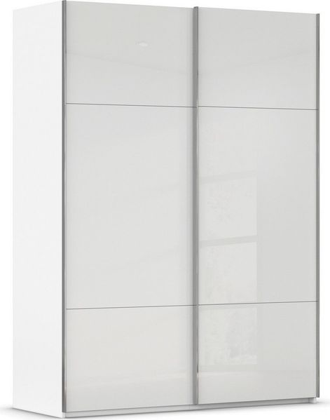 rauch Schwebetürenschrank Kleiderschrank Schrank Garderobe Schlafzimmerschrank CONTIDO (in 3 verschiedenen Ausstattungen BASIC/CLASSIC/PREMIUM) aus hochwertigem Material in 6 Breiten 2 Griff-Farben MADE IN GERMANY