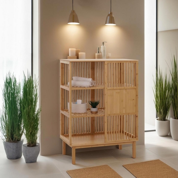 MCW Stapelregal MCW-N81-3, Mit Schiebetür Bild 2