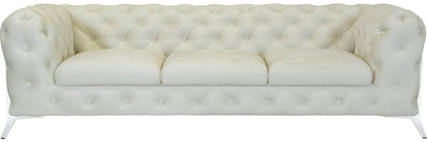 Leonique Chesterfield-Sofa Amaury, aufwändige Knopfheftung, moderne Chesterfield Optik, Fußfarbe wählbar