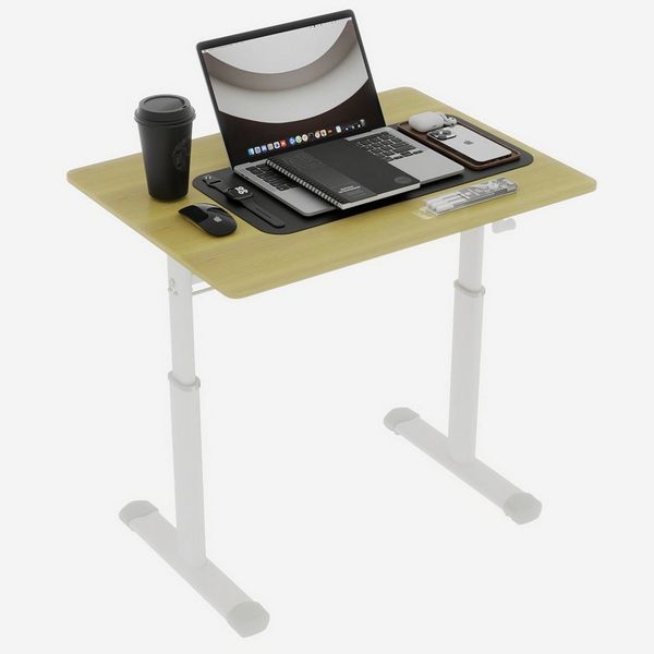 BlingBin Schreibtisch Kinderschreibtisch Höhenverstellbar (1-St, für Kinder & Erwachsene), 80 × 60 × 60–90 cm