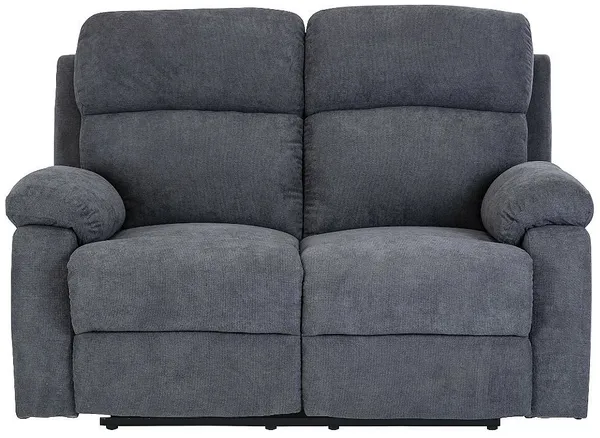 Vente-unique - TOLZANO Couchgarnitur Stoff Grau - B 96 cm x H 100 cm x L 201 cm146 cm Bild 7