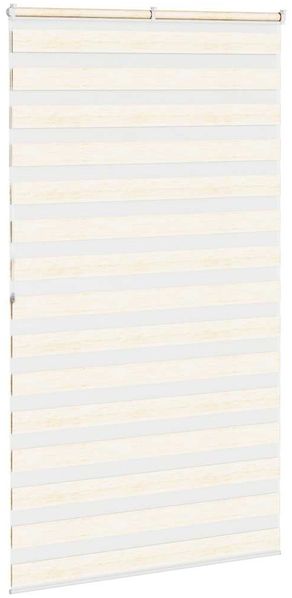 vidaXL Doppelrollo Marmorbeige 135x200cm Stoffbreite 130,9 cm Polyester 4014684 Bild 4