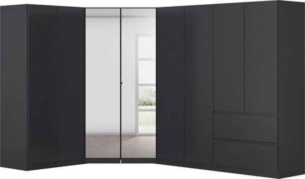 rauch Schrank-Set Kleiderschrank Schrank Garderobe Wäscheschrank COSTA Größe 208x298 cm, (Set, 3-St, in 3 Ausstattungen BASIC/CLASSIC/PREMIUM), viel Platz, grifflose Front und Push-to-Open Funktion MADE IN GERMANY