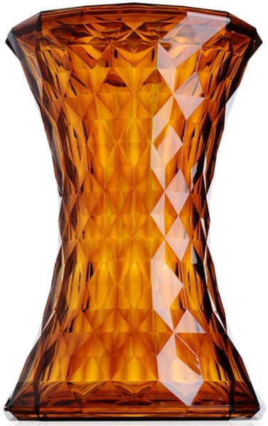 Kartell Stone, Hocker, Bernsteinfarben