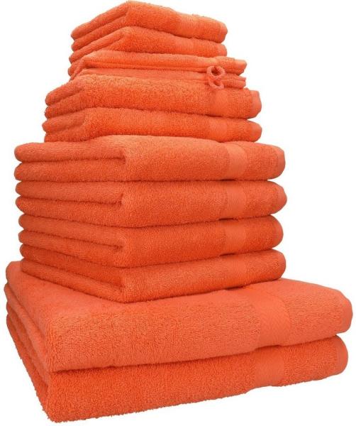 Betz Handtuch Set 12er Handtuch-Set PREMIUM, 100% Baumwolle (Set, 12-St), 2 Duschtücher 4 Handtücher 2 Gästetücher 2 Seiftücher 2 WH