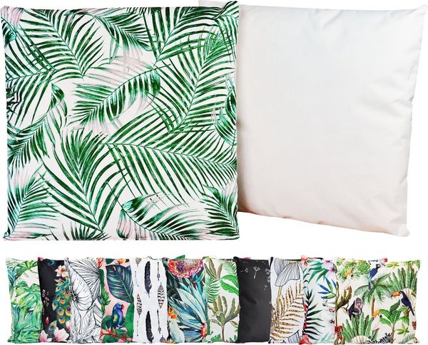 JACK Dekokissen JACK Outdoor Motiv Kissen 45x45cm Lounge Dekokissen inkl. Füllung, mit Lotus-Effekt, Robust, Strapazierfähig, für Innen & Außen geeignet