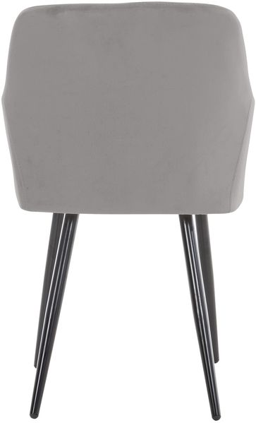 CLP 2er Set Esszimmerstuhl Shila,grau Samt Bild 5
