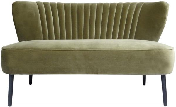 Casa Padrino Luxus Wohnzimmer Sofa Grün 129 x 75 x H. 73,5 cm