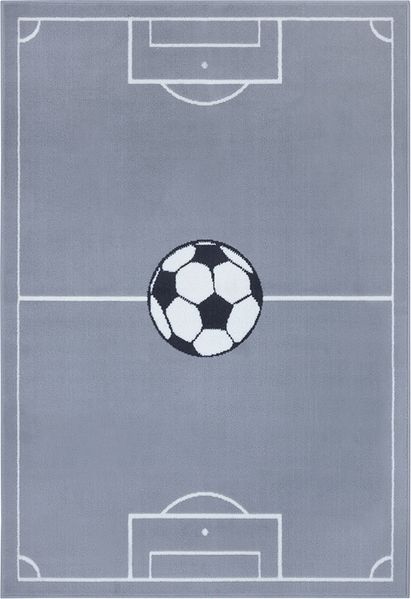 Kinderteppich Estádio Hellgrau - 120x170x0,8cm