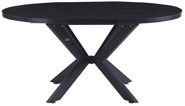 HOME DELUXE Esstisch Rund Ausziehbar AVENTURA inkl. Sternfuß - 120-160 x 120 cm Dark Oak Bild 9