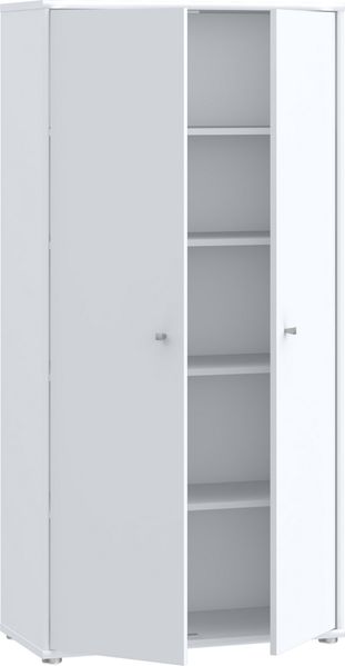 FORTE Tempra2 Kommode, Holzwerkstoff, Weiß, 73,7 x 149,5 x 34,8 cm Bild 5