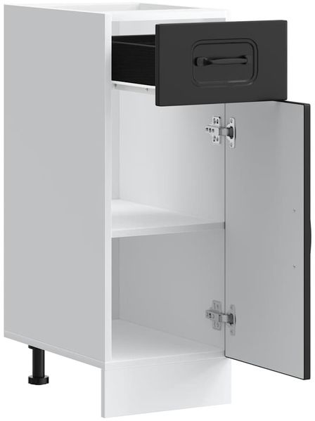 vidaXL Küchenunterschrank Kalmar Schwarz Holzwerkstoff 853458 Bild 5