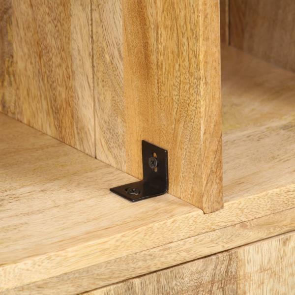 vidaXL Bücherregal 60 x 35 x 180 cm Massivholz Mango Bild 10