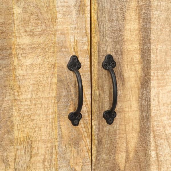 vidaXL Bücherregal 60 x 35 x 180 cm Massivholz Mango Bild 11