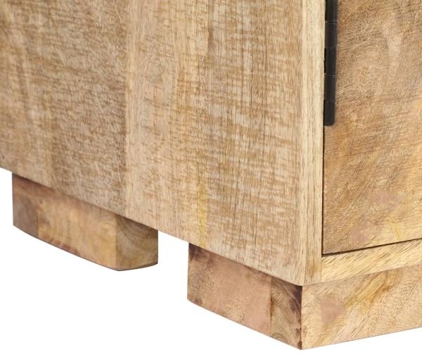 vidaXL Bücherregal 60 x 35 x 180 cm Massivholz Mango Bild 12