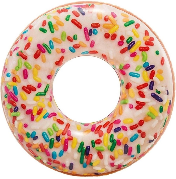 Intex 56263NP Sprinkle Donut Tube Toy, Nylon/A, 39'(99cm x 25cm)