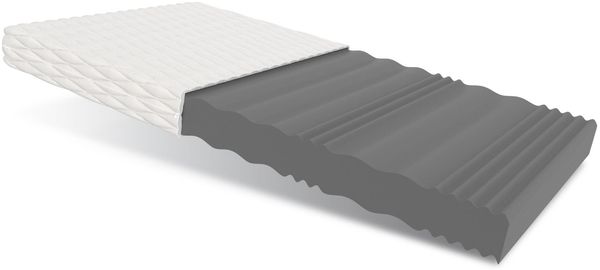 Matratze 180x200 Kaltschaum LIVIA MAX PLUS 7 Zonen profilierter Schaum H4 26 cm JERSEY
