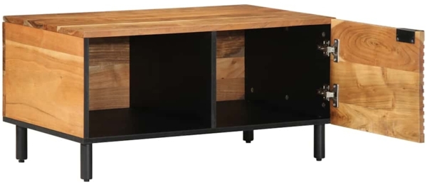 vidaXL Couchtisch 80x50x40 cm Massivholz Akazie 4017760