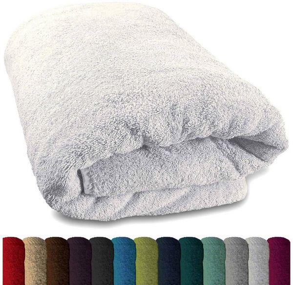 Lanudo Badetücher Lanudo® Saunahandtuch "Pure Line" 80x200 cm div. Farben, 100% Baumwolle (1-St)