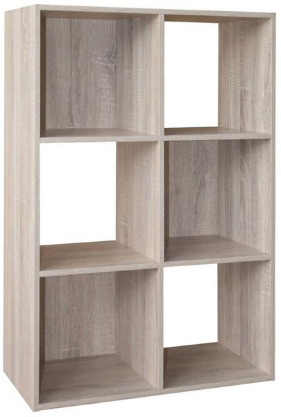 HTI-Living Standregal Regal 60x90 Thekla Sonoma, Stück 1-tlg, Standregal 6 Regalfächer