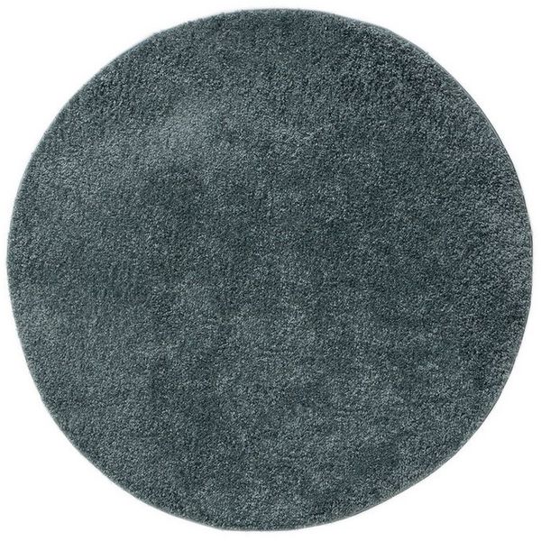 Interiyou Hochflor-Teppich Sofia, Rund, Höhe: 31 mm, Teppich Wohnzimmer, Schlafzimmer, Kunstfell, Fellteppich, Rutschfest